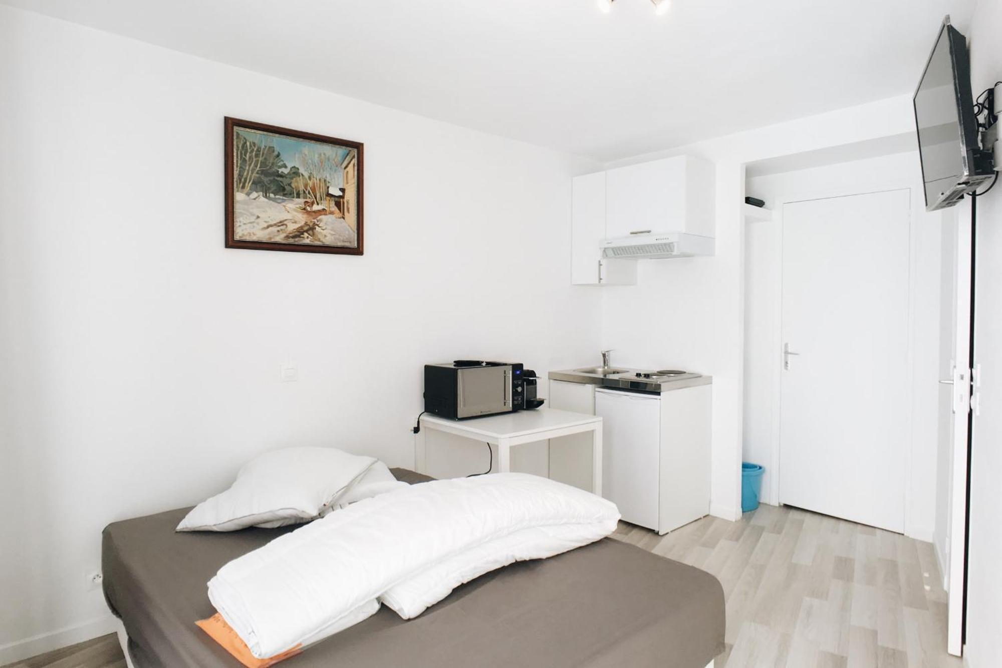 פריז 19M2 Studio With Air Conditioning In The 15Th מראה חיצוני תמונה